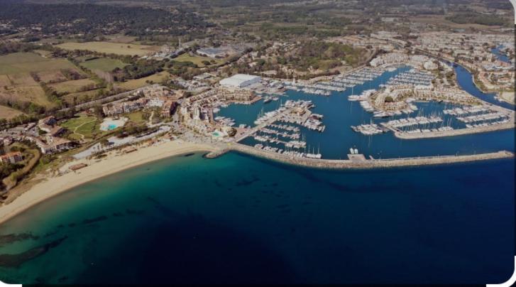 Appartement Petit Cocon magnifique vue sur Marina dans le golfe de Saint Tropez à Cogolin Extérieur photo